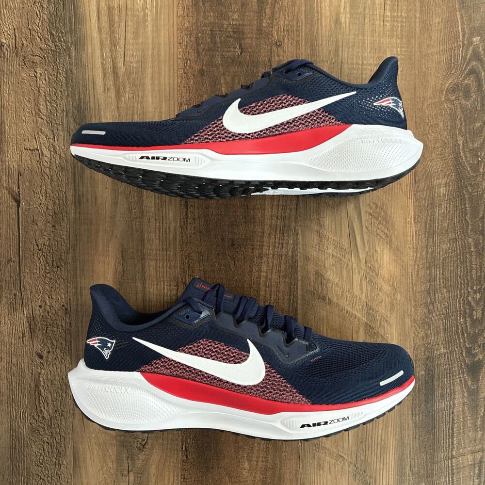 Nike Zoom Pegasus 41 New England Patriots Men Size 11 Blue Red IB3205 400